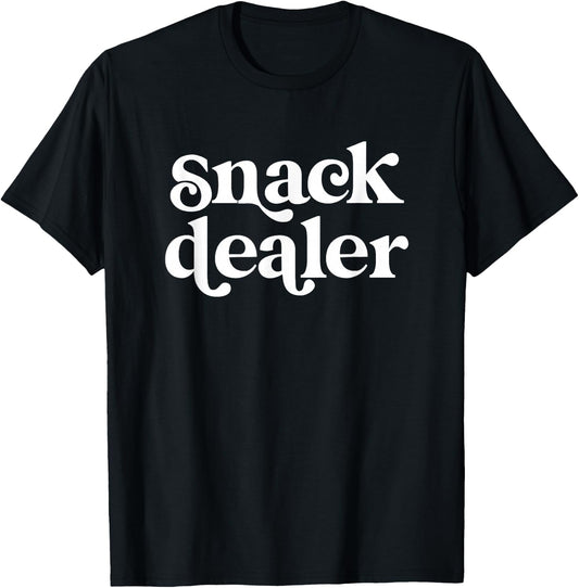 Snack Dealer - New Mom & Dad of Toddlers Matching T-Shirt - T-Shirt | Black