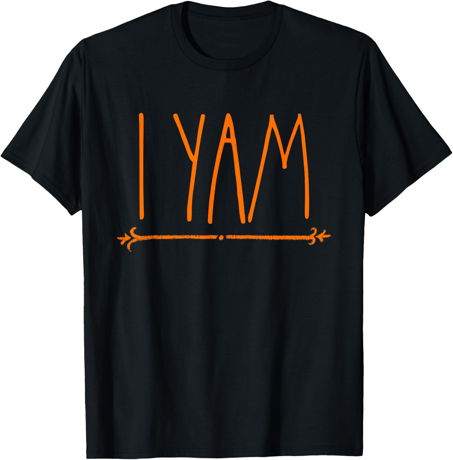 Shes My Sweet Potato I Yam Set Thanksgiving Couple Shirts T-Shirt - T-Shirt | Black
