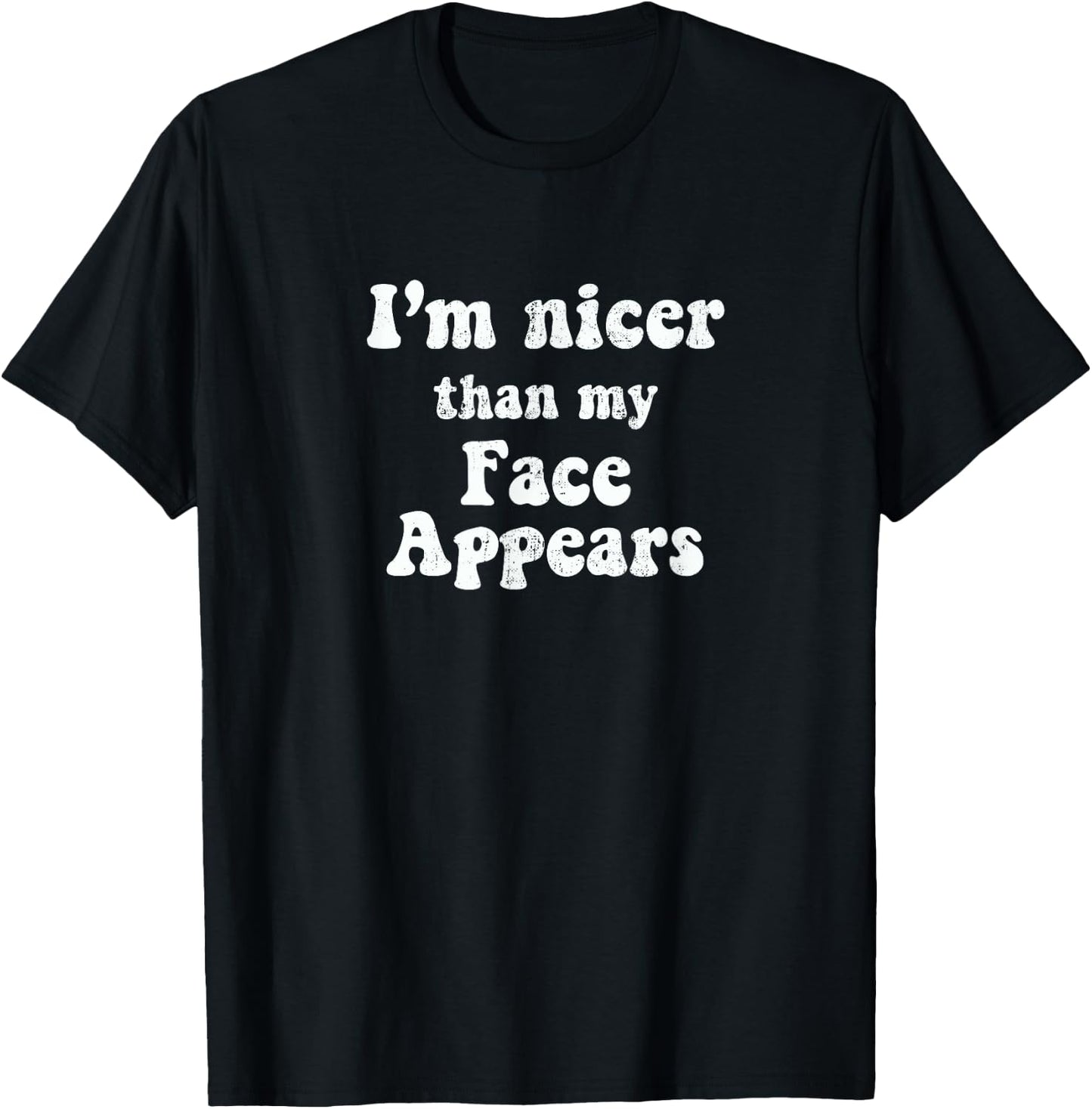 Women's Funny Workout, RBF, Nice Face T-Shirt - T-Shirt | Black