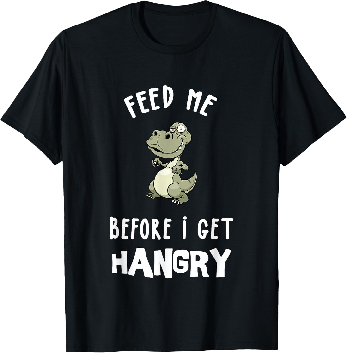 Hangry Shirt , Men & Kids T-Shirt - T-Shirt | Black