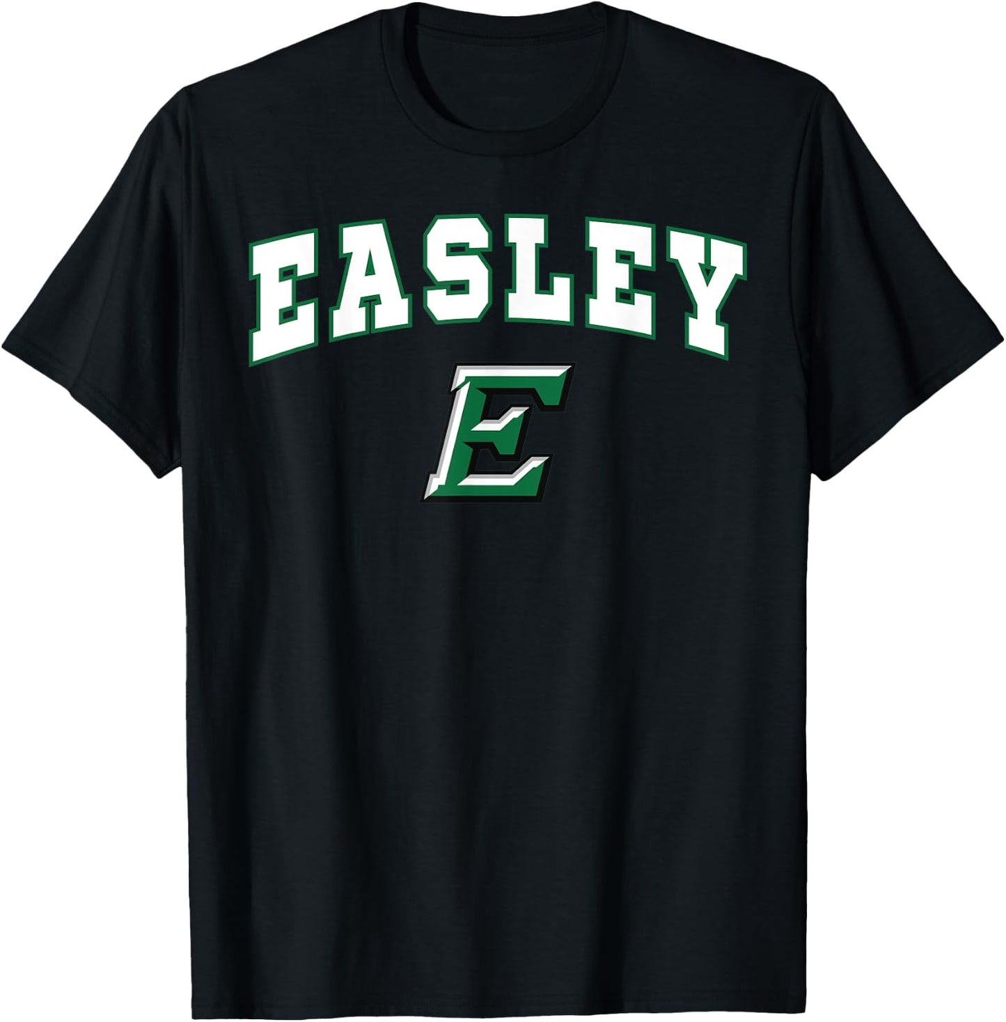 Easley High School Green Waves C2 T-Shirt - T-Shirt | Black