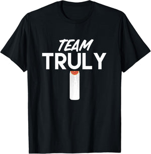 Team Hard Seltzer Bar Crawl Funny Alcohol Taking Sides T-Shirt - T-Shirt | Black