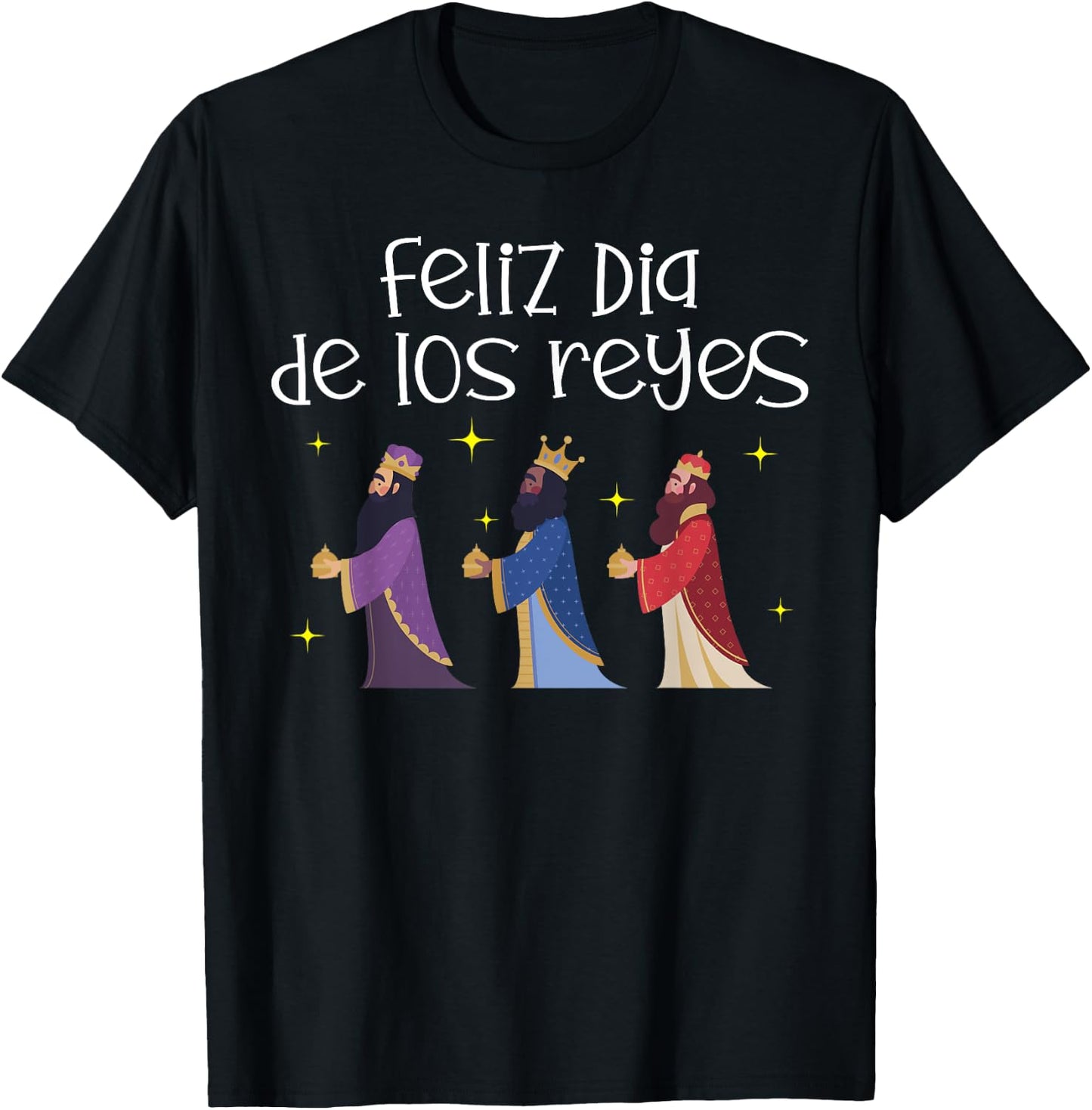 Dia De Los Reyes Magos T-Shirt - T-Shirt | Black