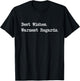 Best Wishes Warmest Regards Gift T-Shirt - T-Shirt | Black