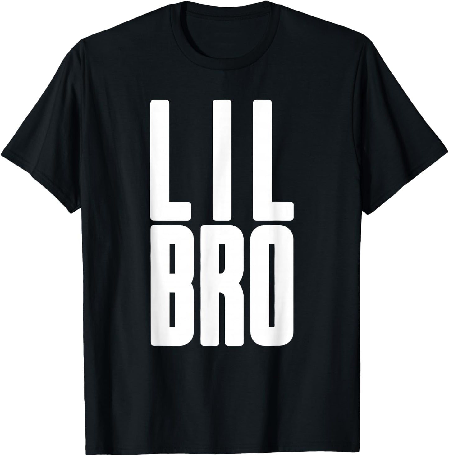 Lil Bro - Siblings Men Kids Adult Fraternity Little Brother T-Shirt - T-Shirt | Black