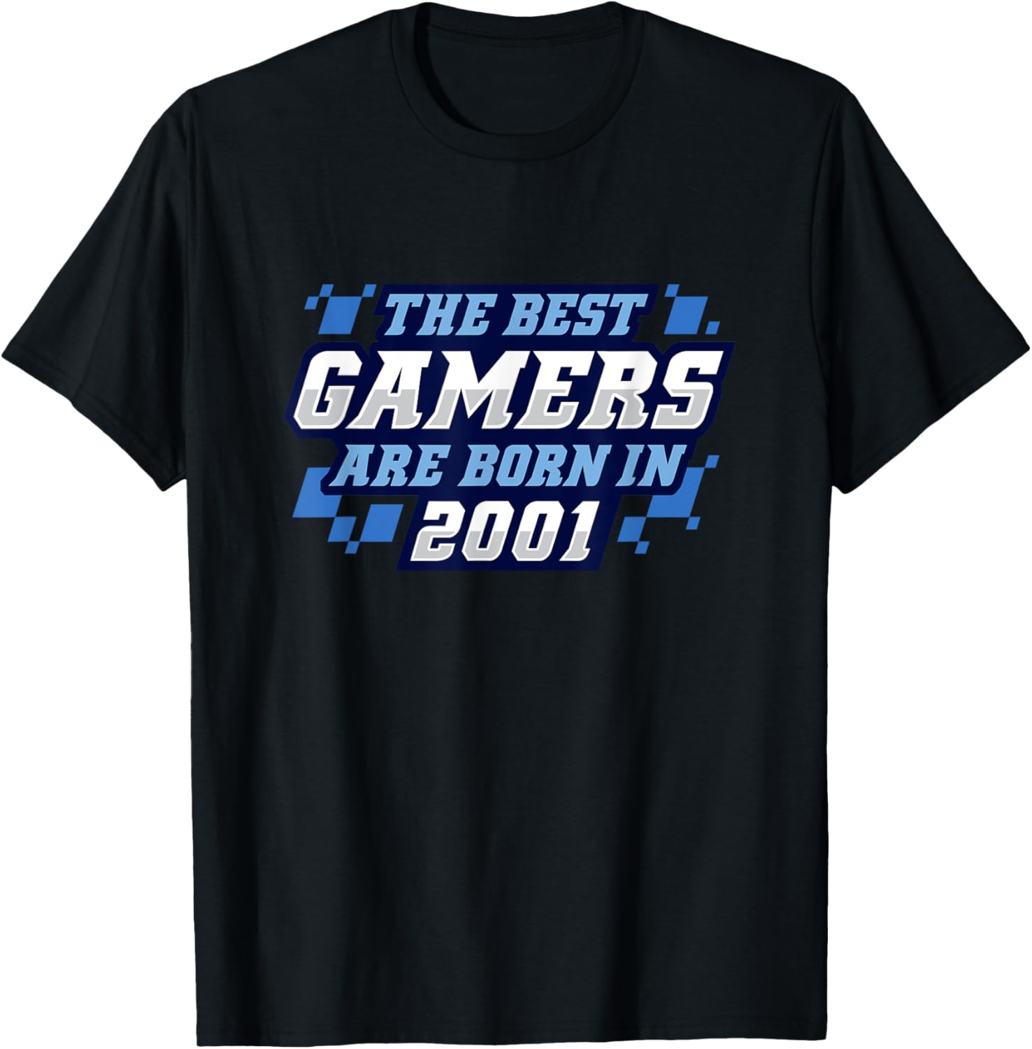 24 Year Old Video Gamer: Video Games 2001 24th Birthday T-Shirt - T-Shirt | Black