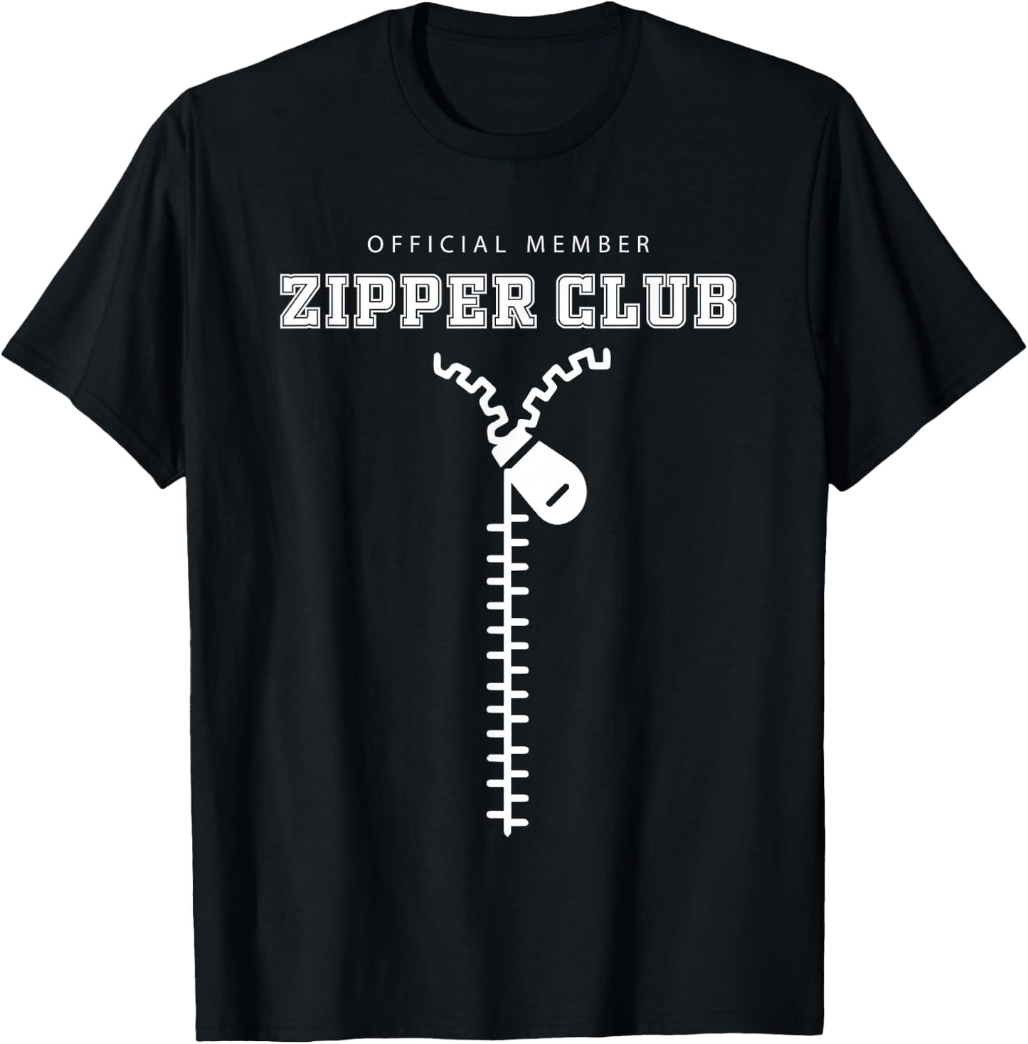 Official Member Zipper Club Heart Surgery T-Shirt - T-Shirt | Black