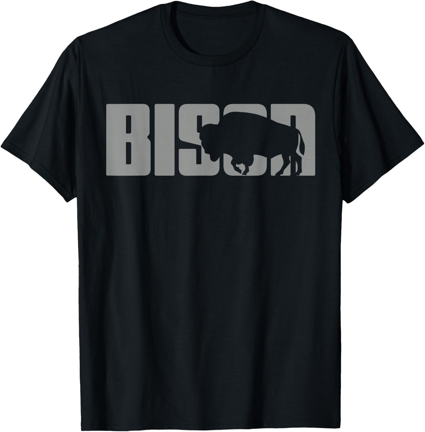 Bison Lover Buffalo Clothing - Buffalo Bison T-Shirt - T-Shirt | Black