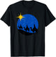 Christmas Nativity Jesus Birth The Three Wise Men T-Shirt - T-Shirt | Black