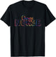 Cute Tie Dye Charge Nurse RN Graduate Nursing T-Shirt - T-Shirt | Black