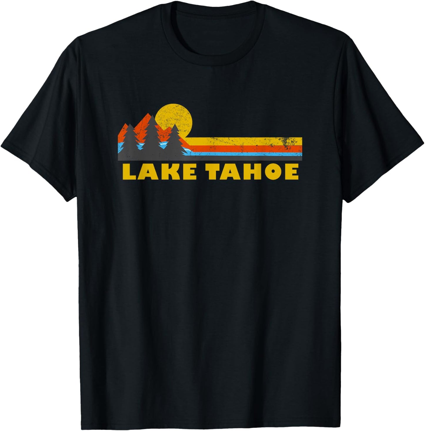 Vintage Lake Tahoe T-Shirt - T-Shirt | Black