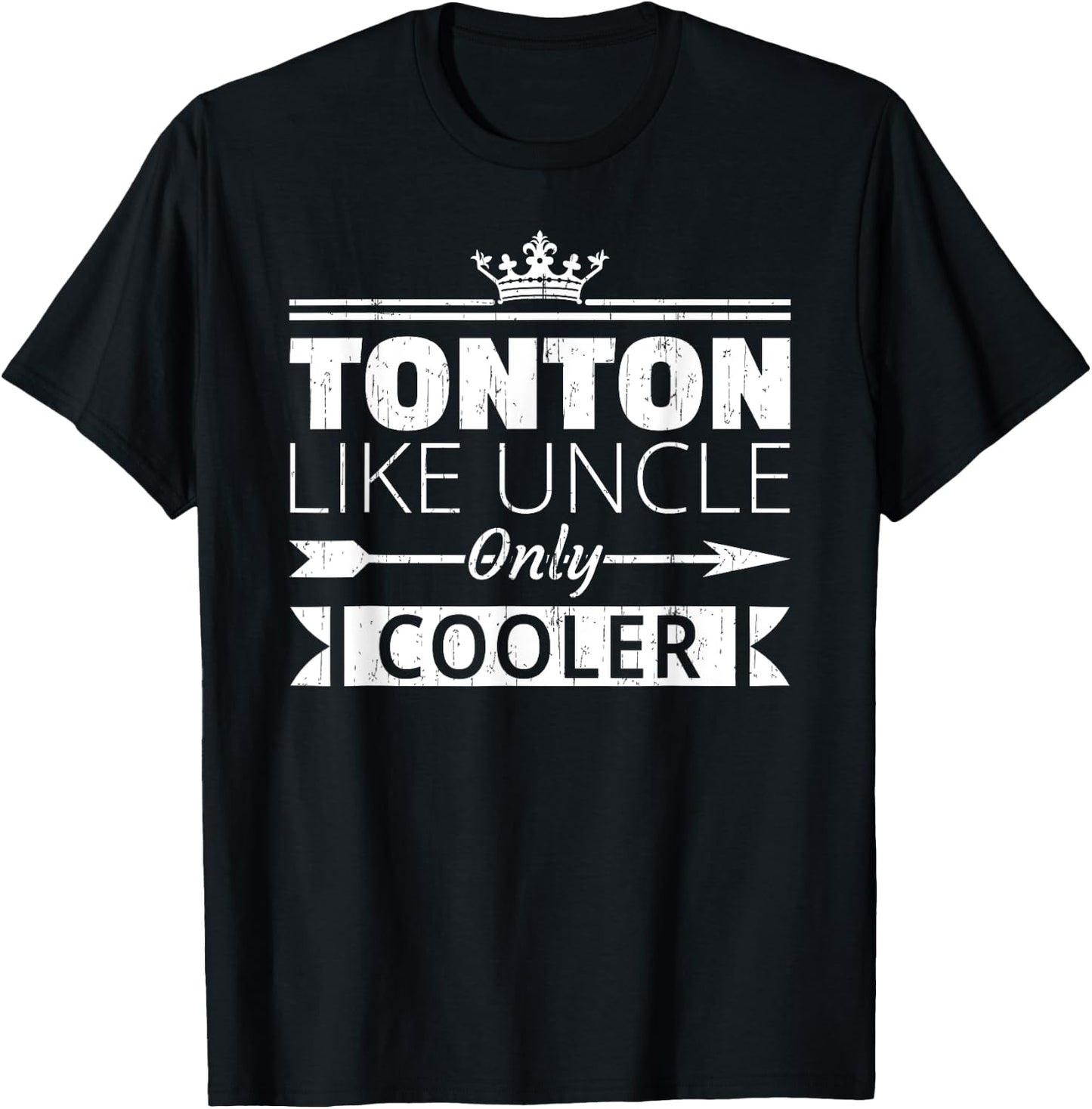 Tonton Cooler Funny Haitian Uncle Father's Day T-Shirt - T-Shirt | Black