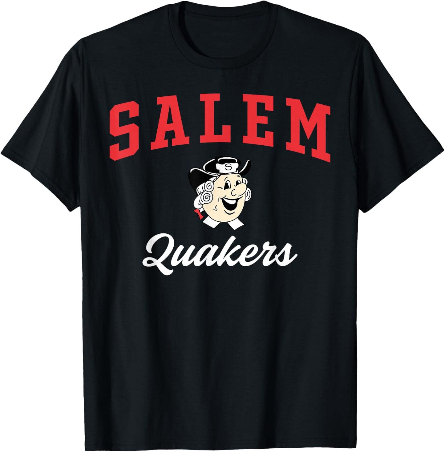 Salem High School Quakers C3 T-Shirt - T-Shirt | Black