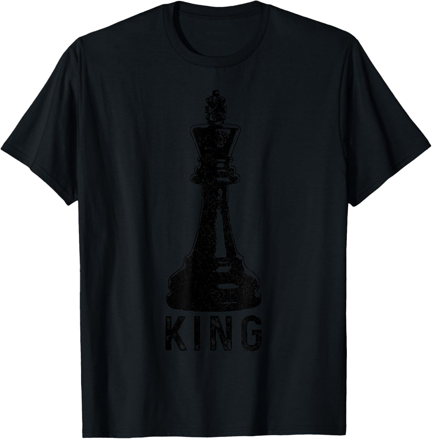 Chess Player King Vintage Halloween Costume Chess Master T-Shirt - T-Shirt | Black