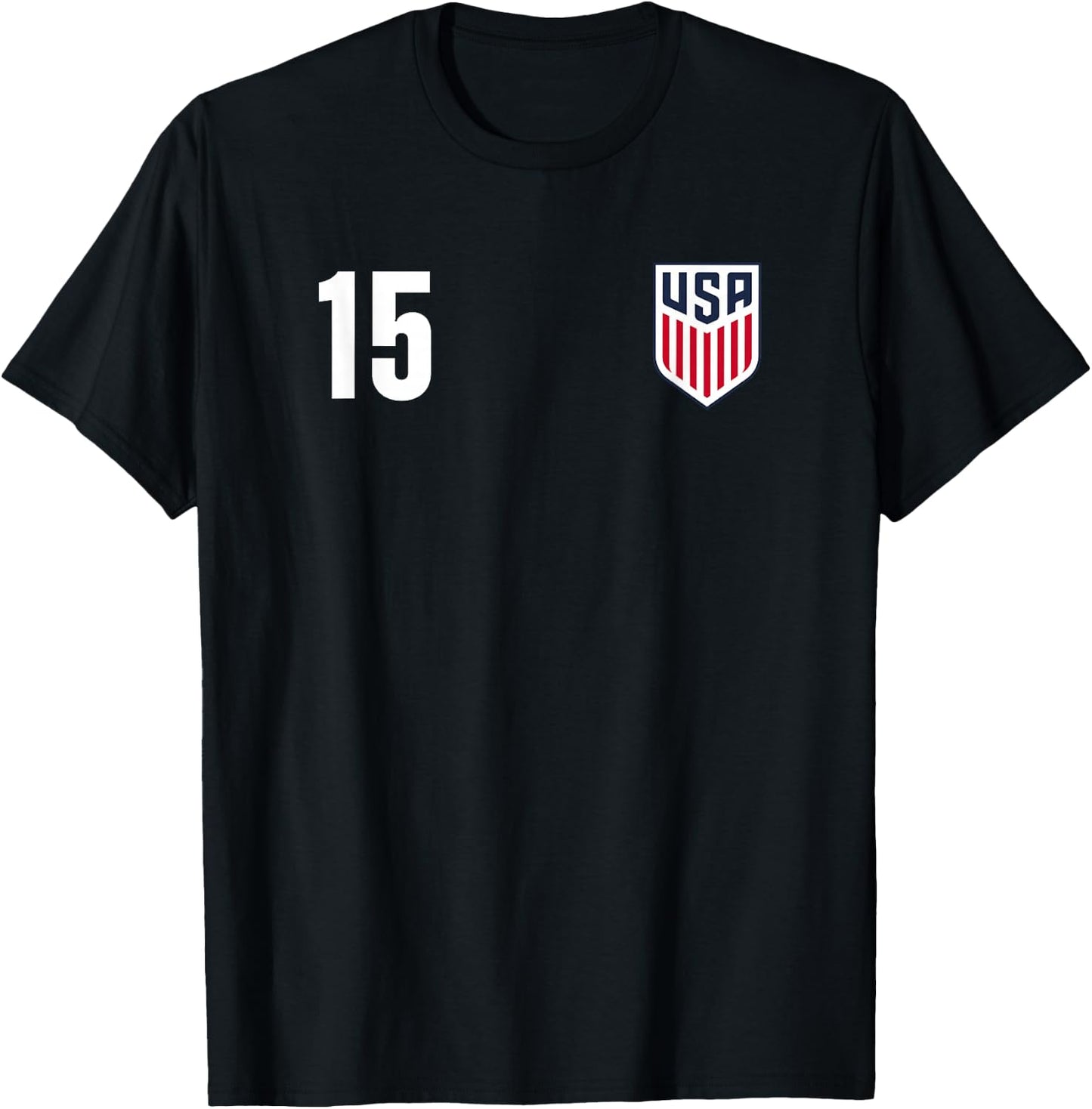 Officially Licensed US Soccer Cristian Roldan, Legacy #15 T-Shirt - T-Shirt | Black