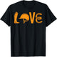 Boots Helmet Horseshoe Love Riding Horse Lover Equestrian T-Shirt - T-Shirt | Black