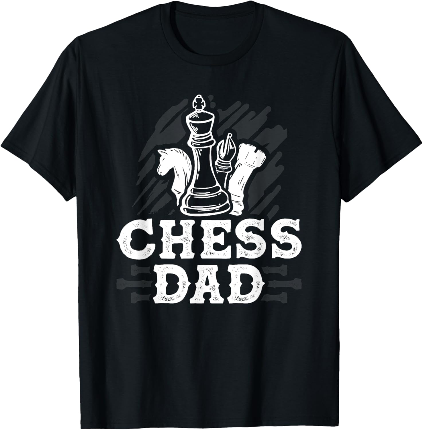 Cool Chess Dad Chess T-Shirt - T-Shirt | Black
