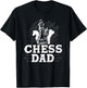 Cool Chess Dad Chess T-Shirt - T-Shirt | Black