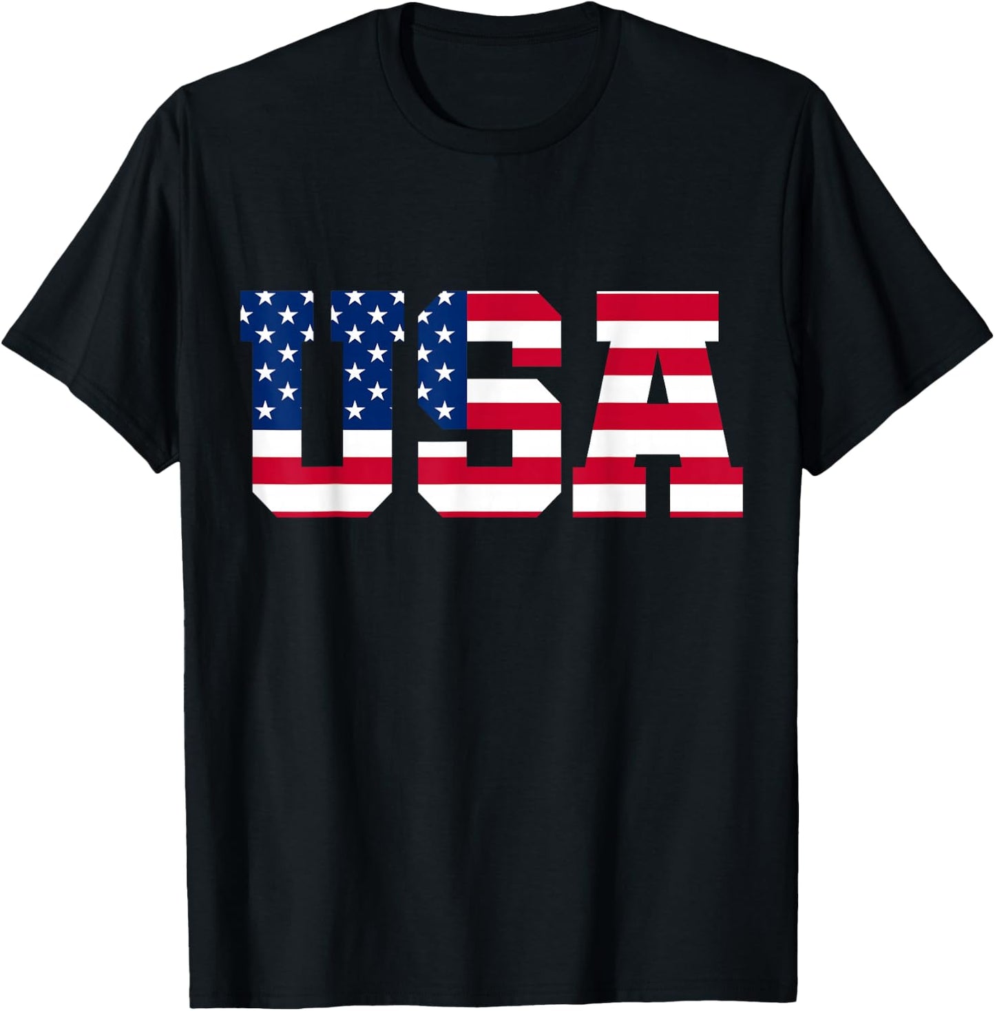 USA T-Shirt - T-Shirt | Black