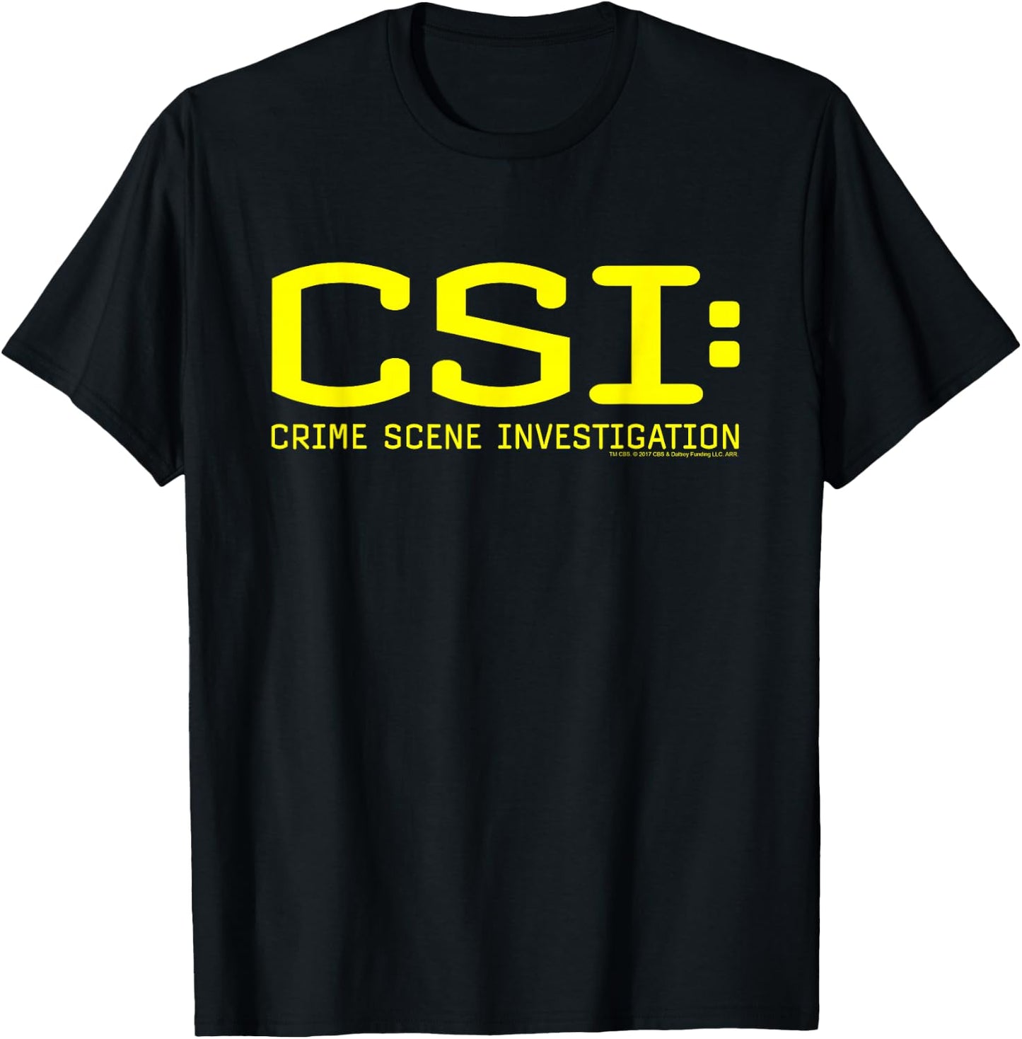 CSI Logo T-Shirt - T-Shirt | Black