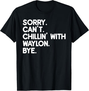WAYLON First Name Funny Personalized Named Friend Of T-Shirt - T-Shirt | Black