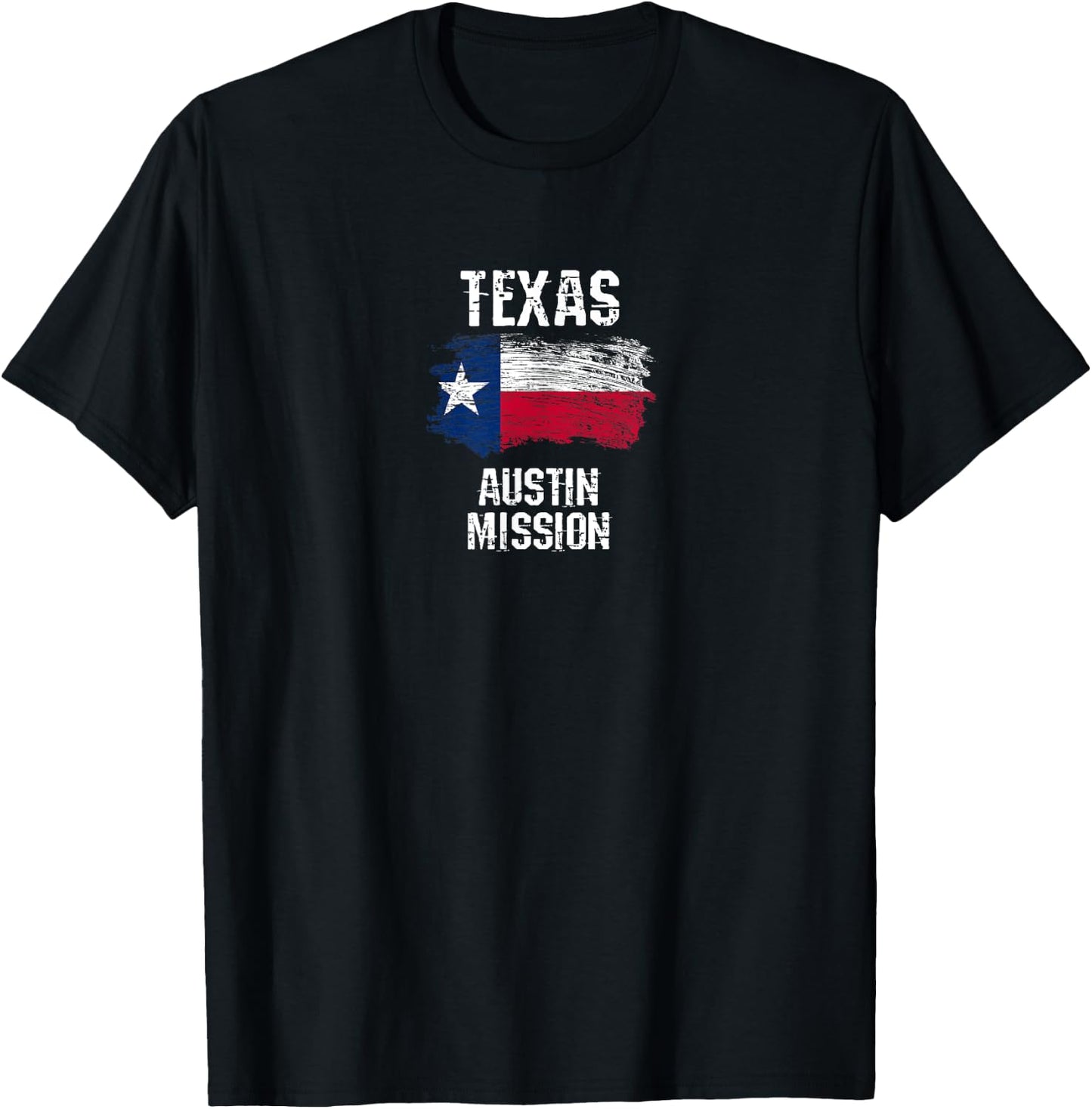 Texas Austin Mission T-Shirt - T-Shirt | Black