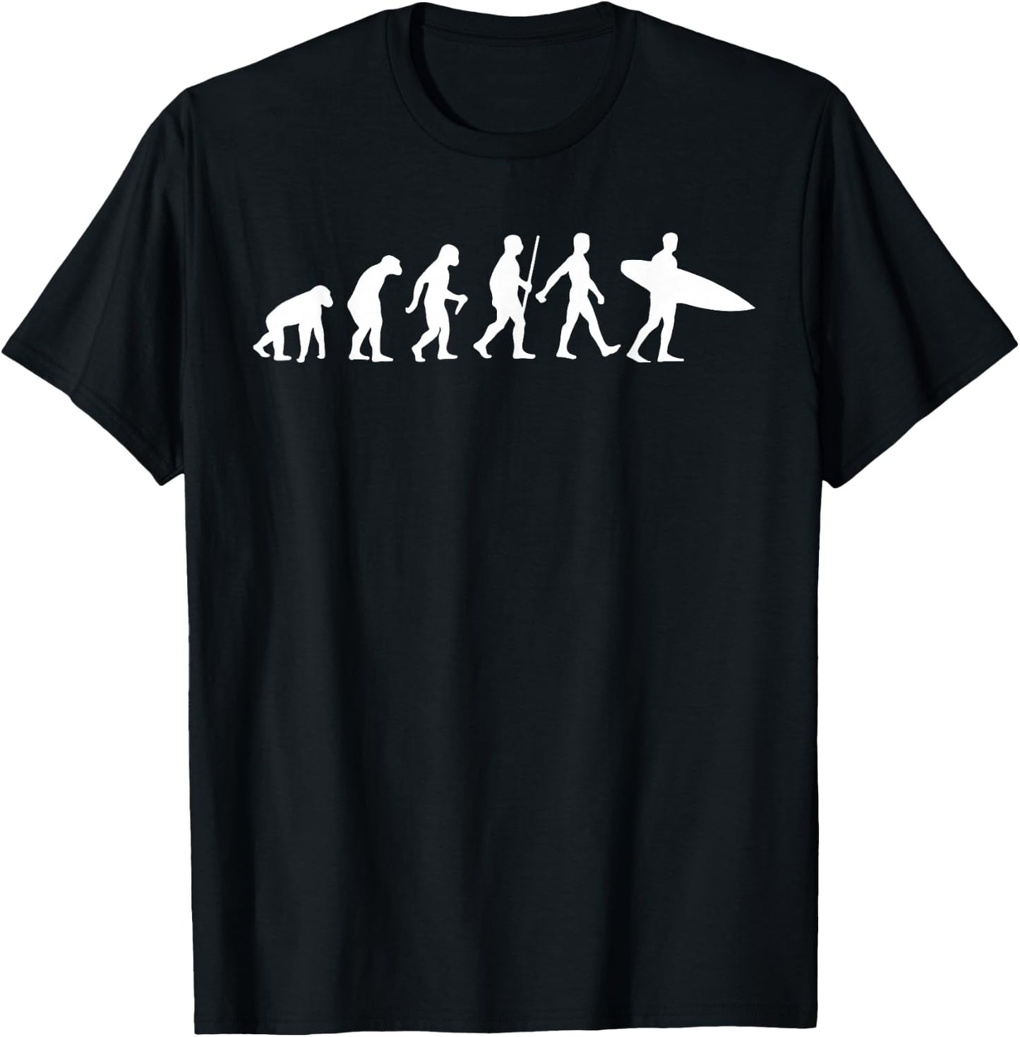 Funny Surfing Designs Women Surfboard Lovers Surf T-Shirt - T-Shirt | Black