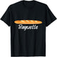 Baguette French Bread France Lover Francophile T-Shirt - T-Shirt | Black