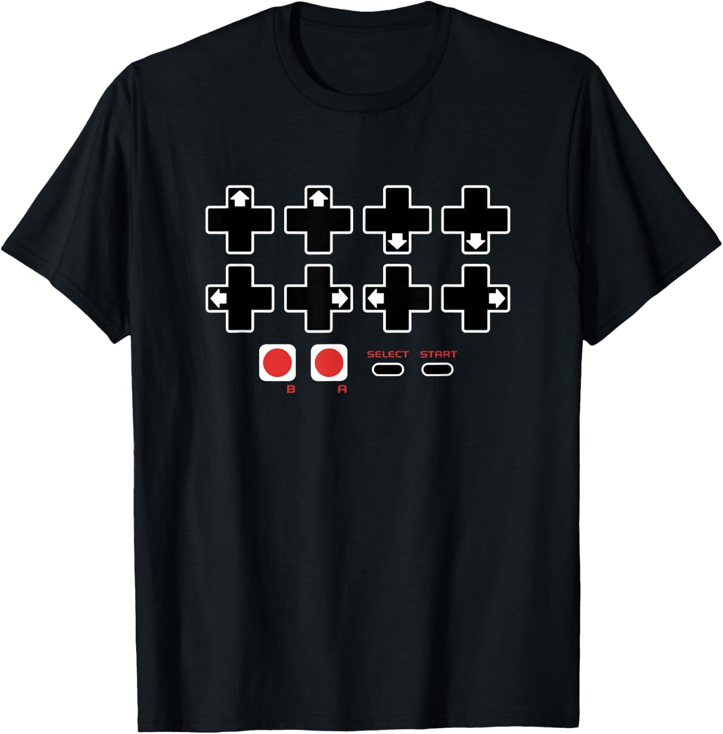 Cheat Code Contra Password T-Shirt - T-Shirt | Black