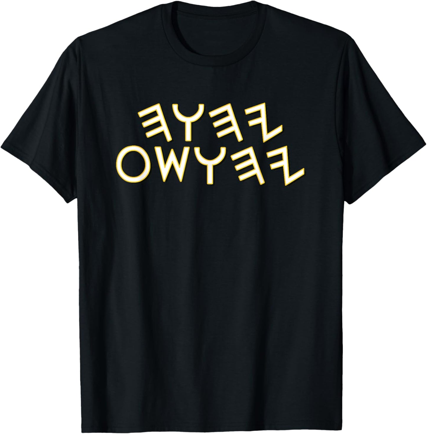 YHWH Yahuah Yahshua Paleo Hebrew T-Shirt - T-Shirt | Black