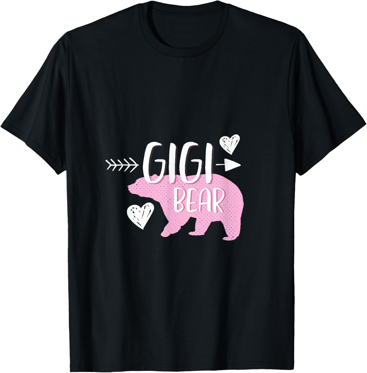 Mother's Day Gigi Bear For Your Mom and Grandma Christmas T-Shirt - T-Shirt | Black