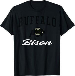 Buffalo High School Bison C3 T-Shirt - T-Shirt | Black