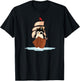 Pirate Penguin Whisperer Aquatic Bird Antarctica Animal T-Shirt - T-Shirt | Black