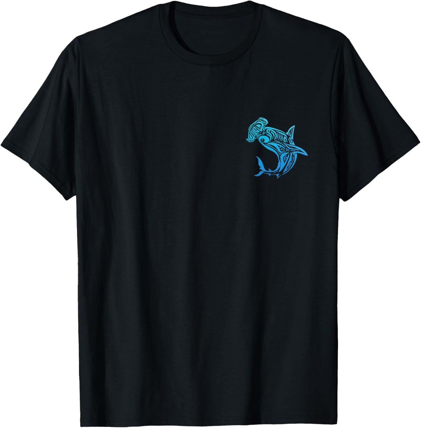Tribal Shark Shirt - Maori Shirt - Hawaiian Tribal T-Shirt - T-Shirt | Black