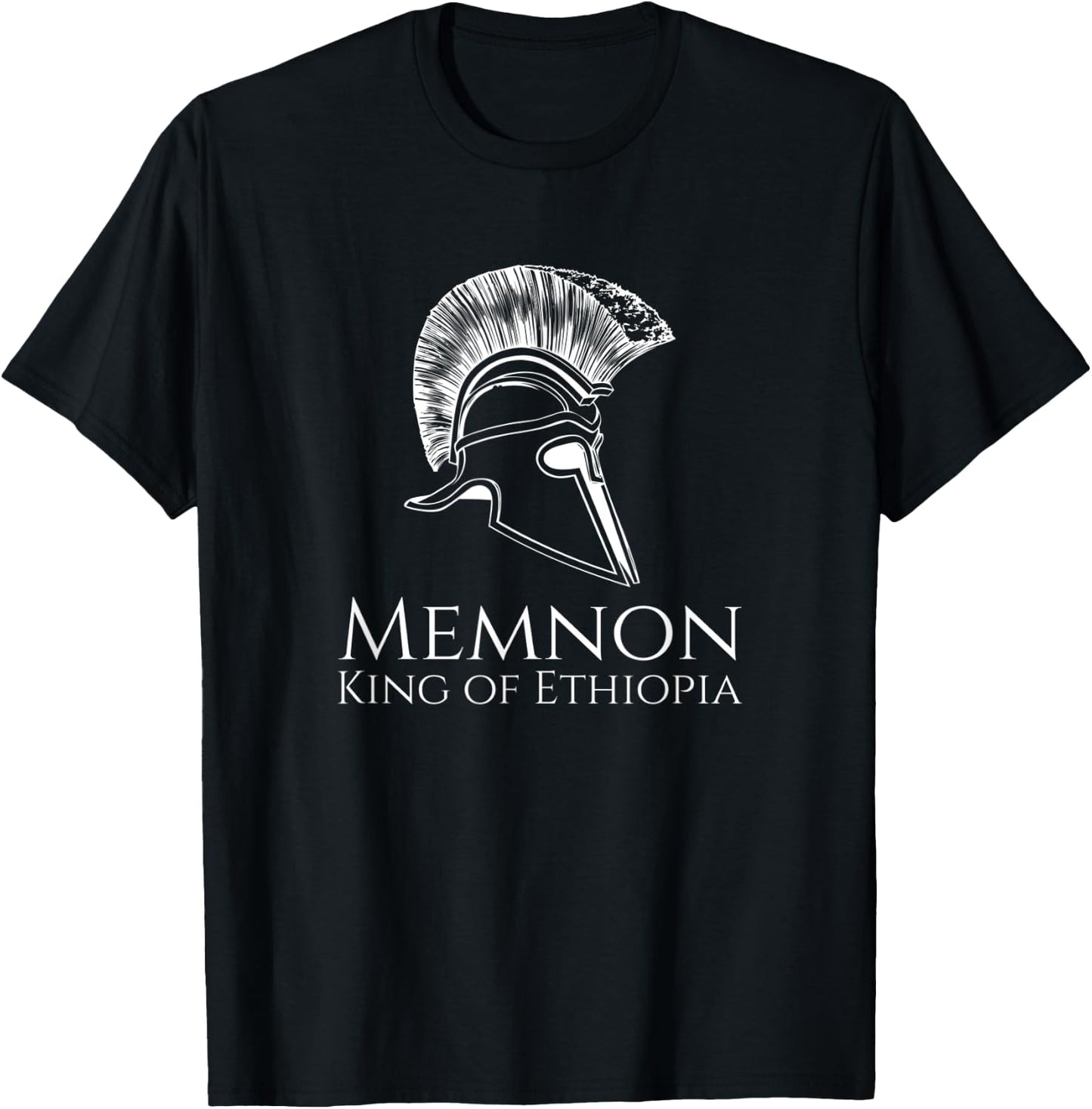 Black History - Trojan War Hero Memnon -King Of Ethiopia T-Shirt - T-Shirt | Black