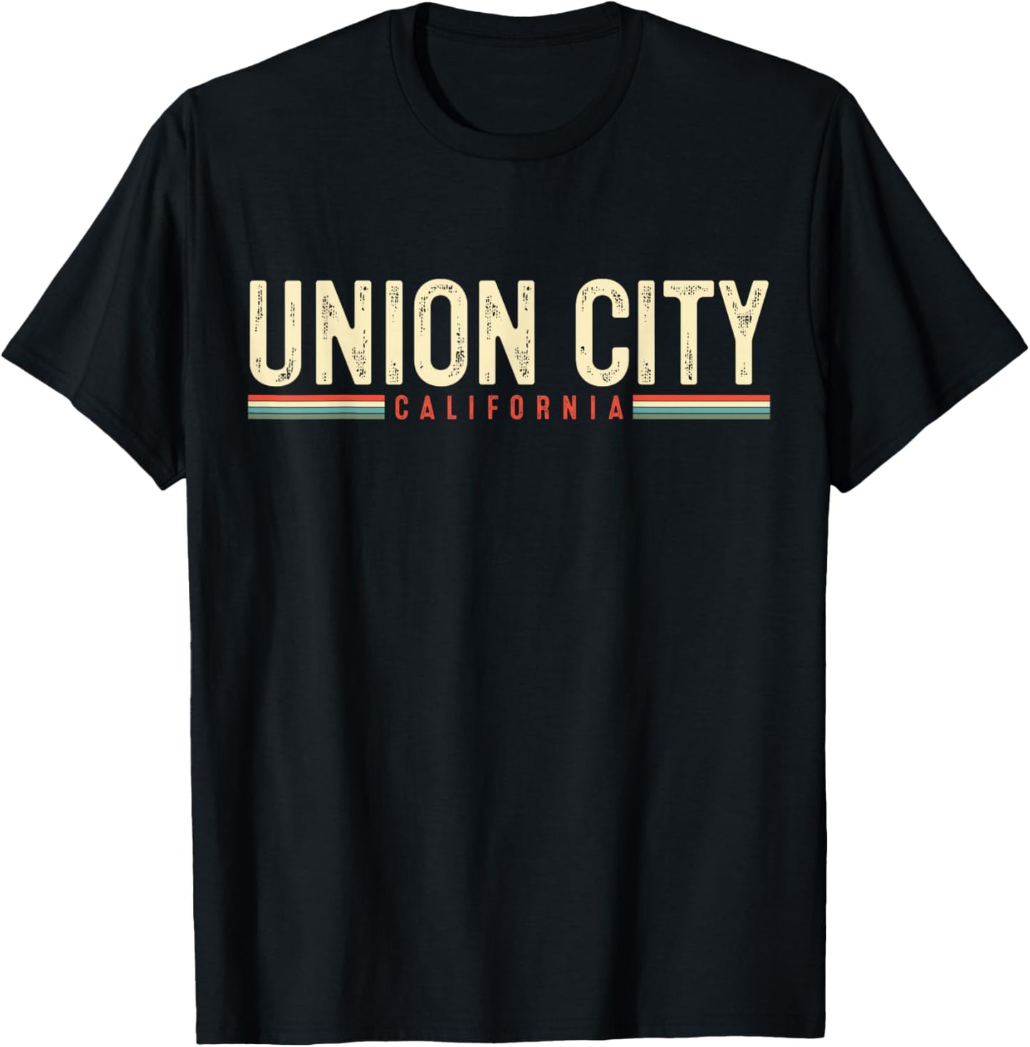 Union City California T-Shirt - T-Shirt | Black