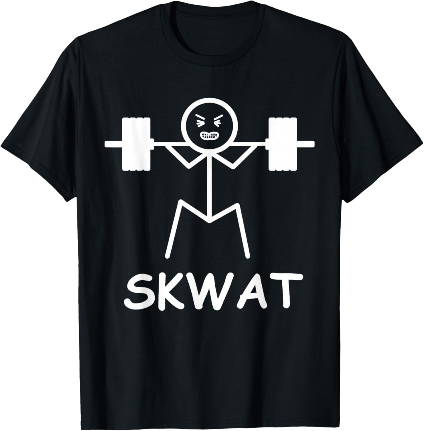 Skwat - Squat heavy T-Shirt - T-Shirt | Black
