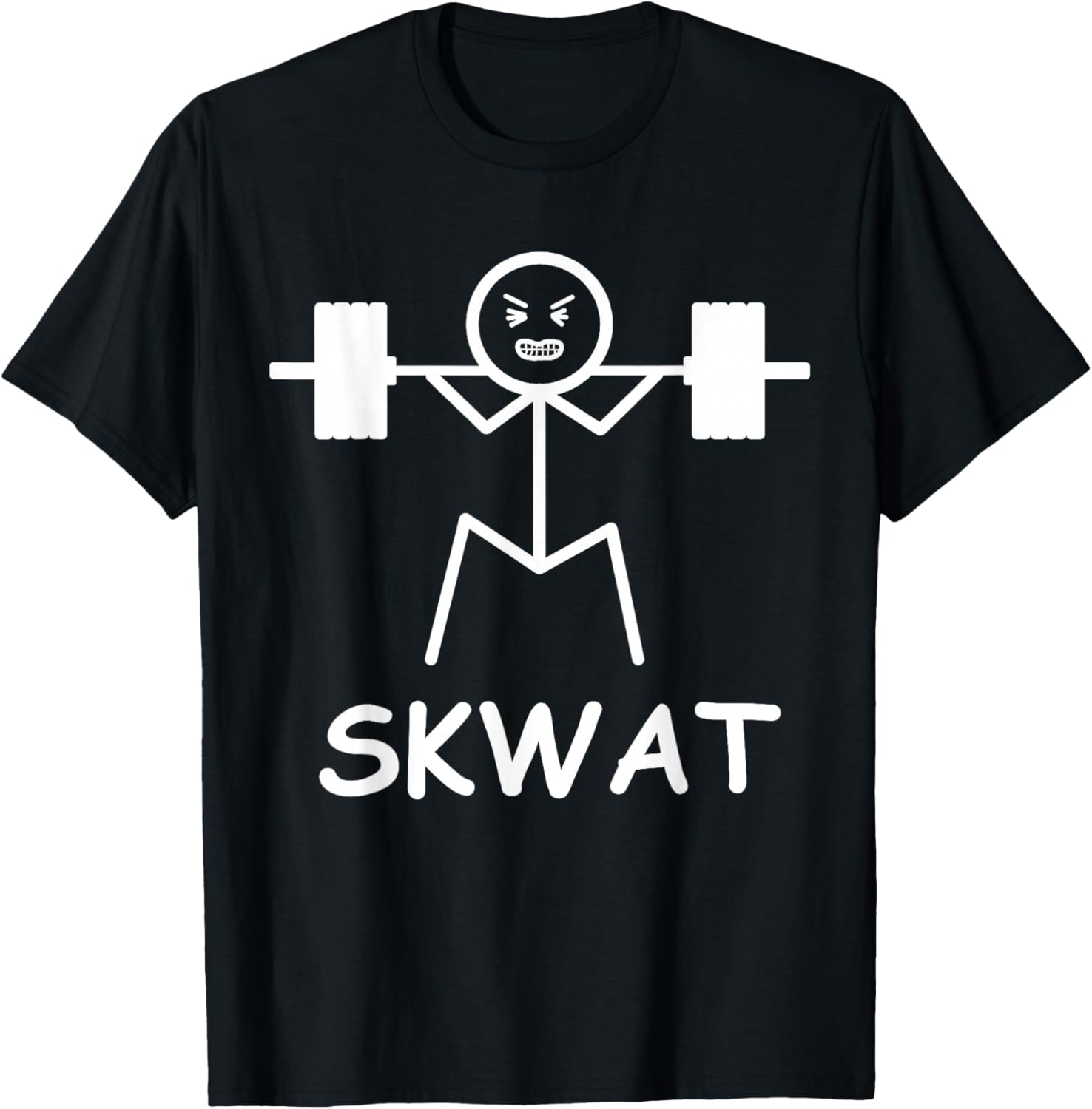 Skwat - Squat heavy T-Shirt - T-Shirt | Black