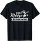 Because Moose are Freaking Awesome Funny Gift Small T-Shirt - T-Shirt | Black