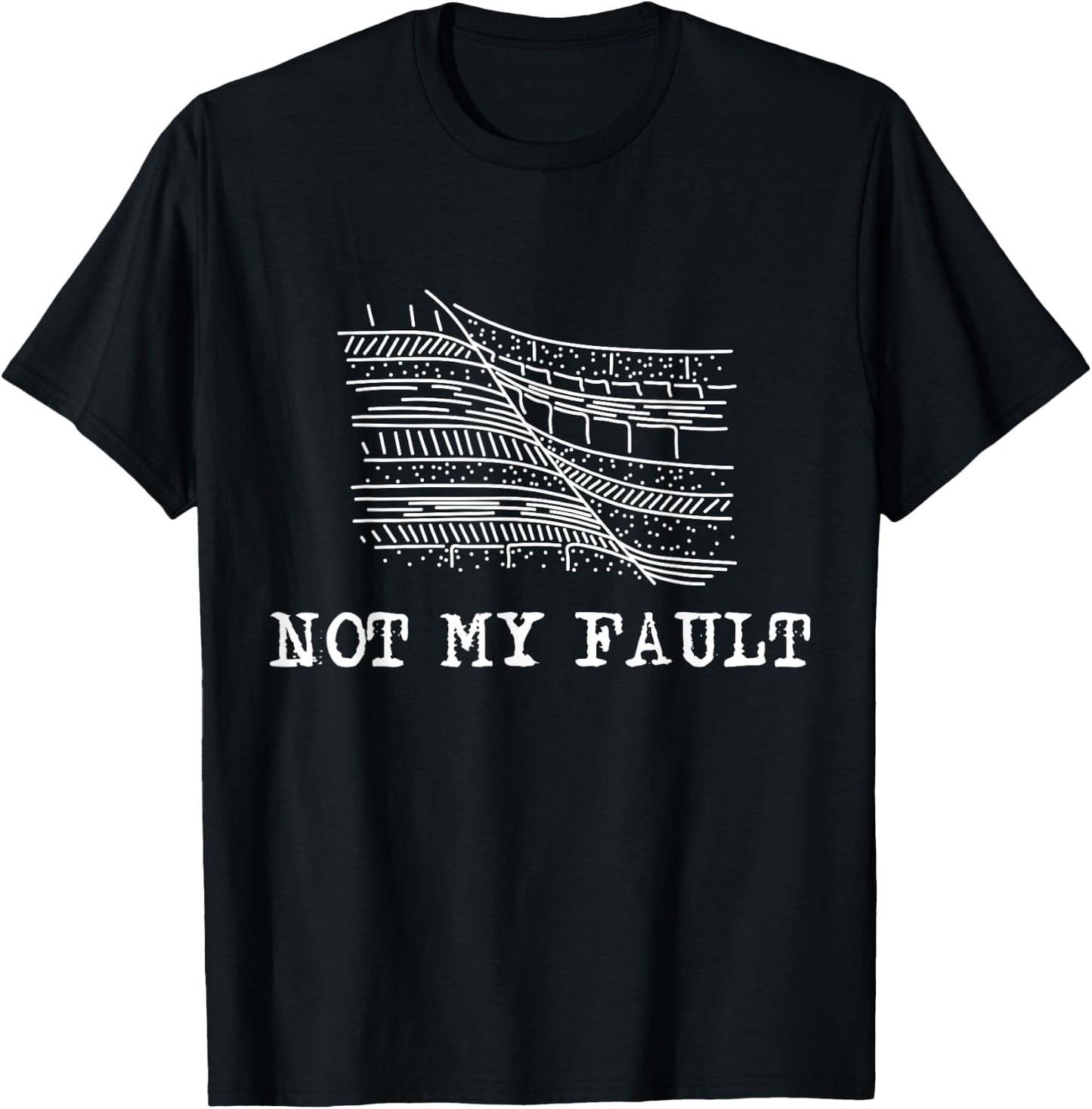 Seismology Shirt - Geologist Earthquake Layer Of Earth T-Shirt - T-Shirt | Black