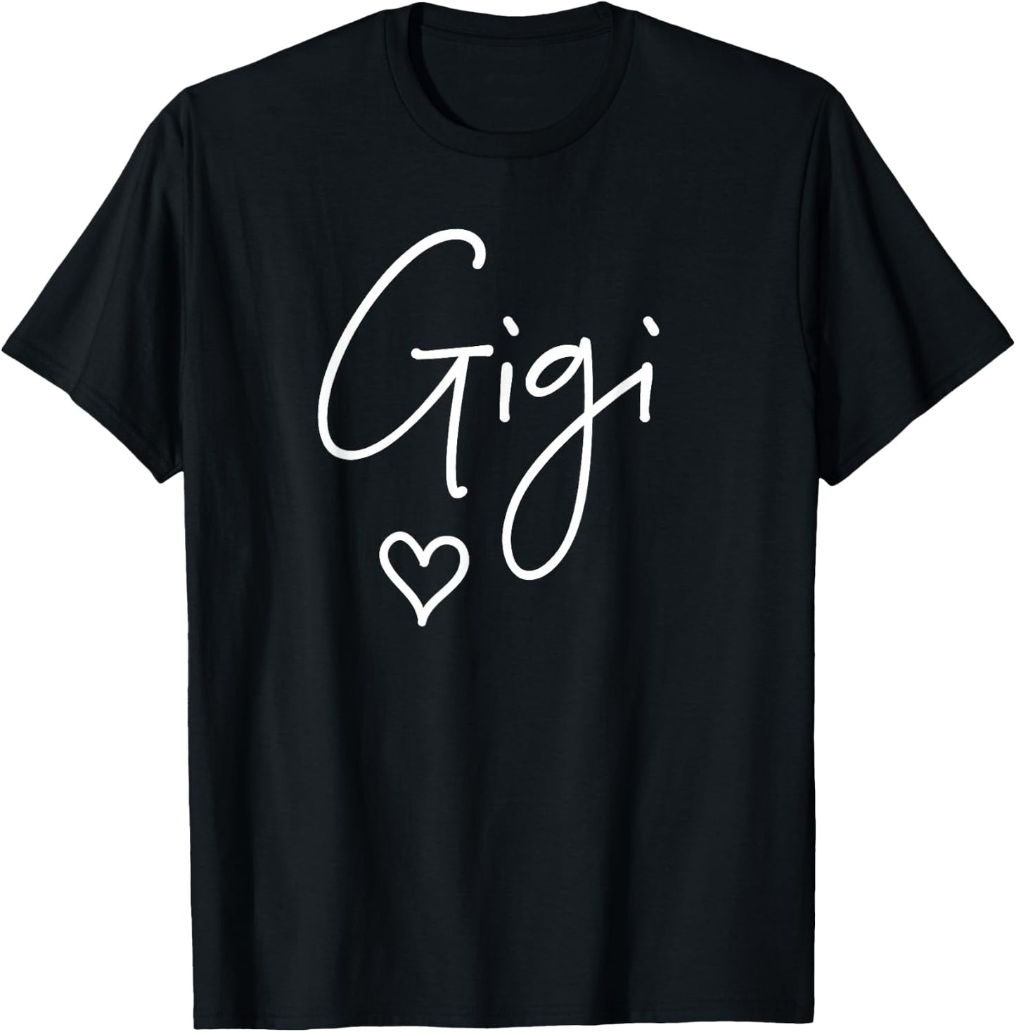 Gigi Shirt Gigi Gifts For Grandma Christmas T-Shirt - T-Shirt | Black