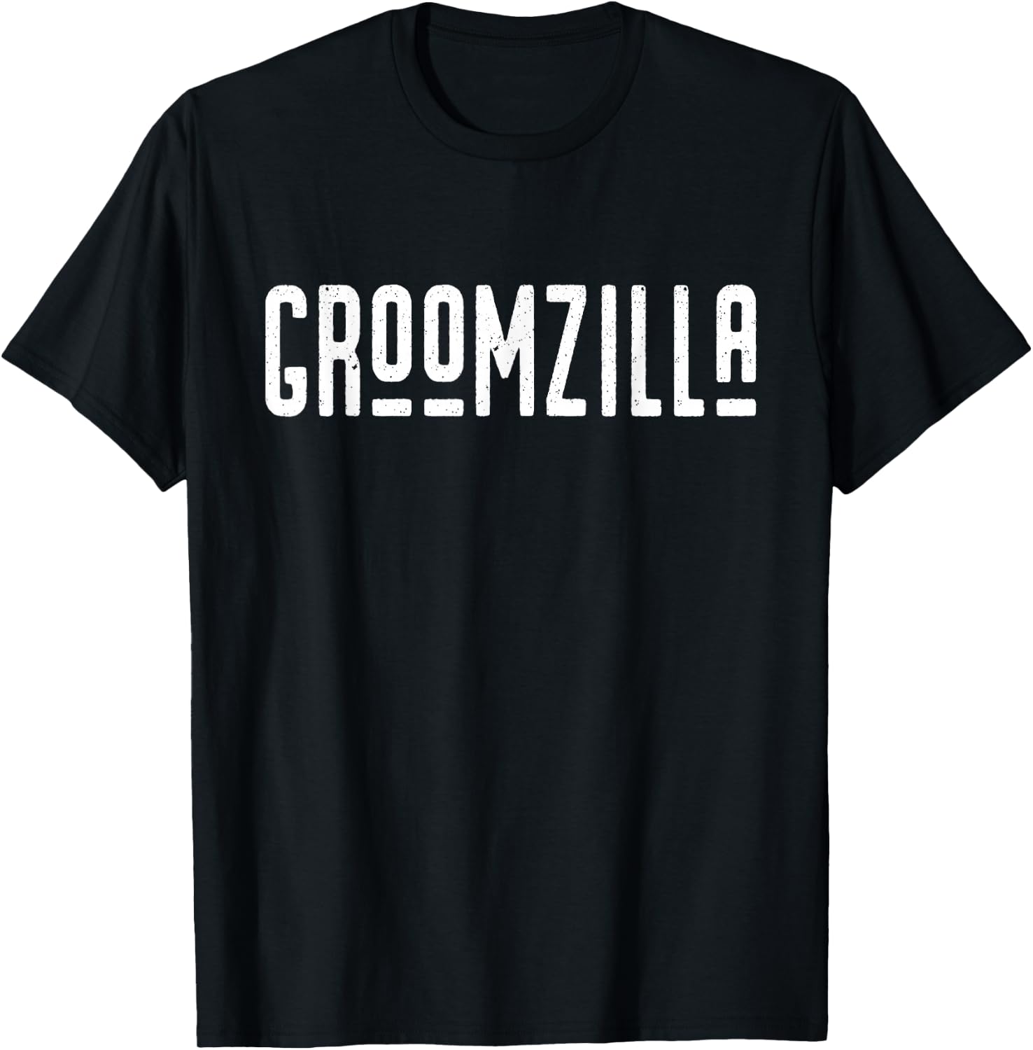 Groomzilla Newlywed Funny T Shirt T-Shirt - T-Shirt | Black