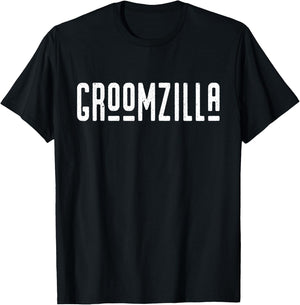 Groomzilla Newlywed Funny T Shirt T-Shirt - T-Shirt | Black