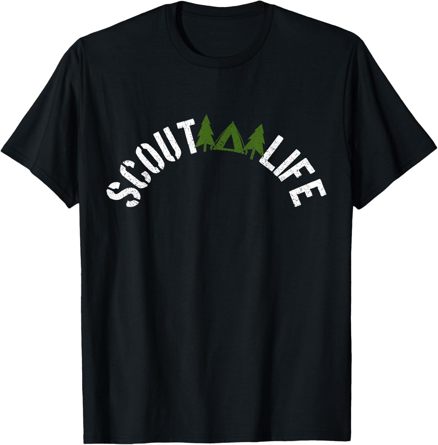Scout Life - Scouting Outdoor Camping Nature Gift T-Shirt - T-Shirt | Black