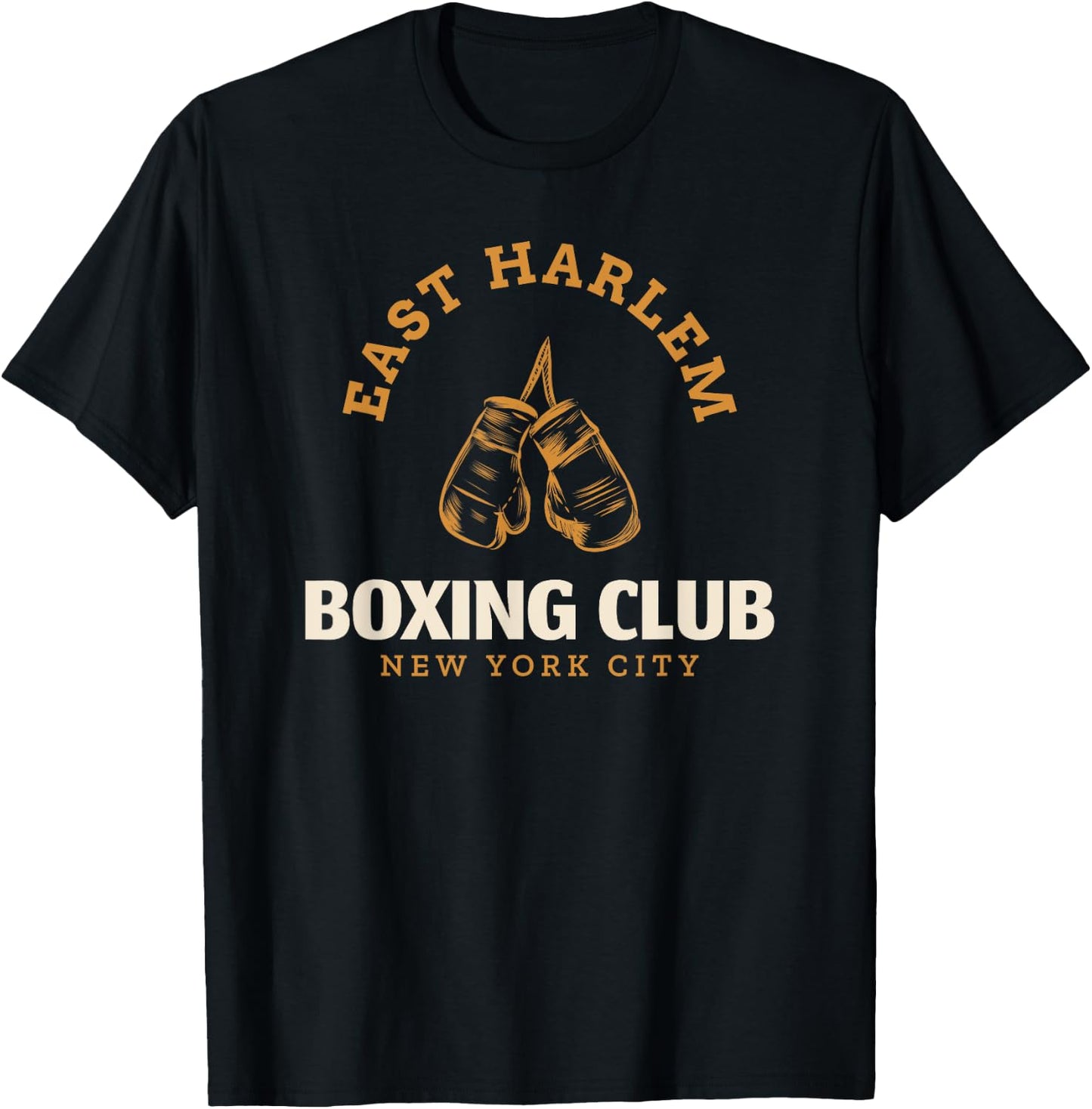 East Harlem New York City Boxing Club - Boxing T-Shirt - T-Shirt | Black