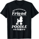 Poodle Shirt Men Women Poodle Dog Mom Gift T-Shirt - T-Shirt | Black