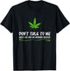 Funny Weed Pot Smoker Morning Reefer T-Shirt - T-Shirt | Black