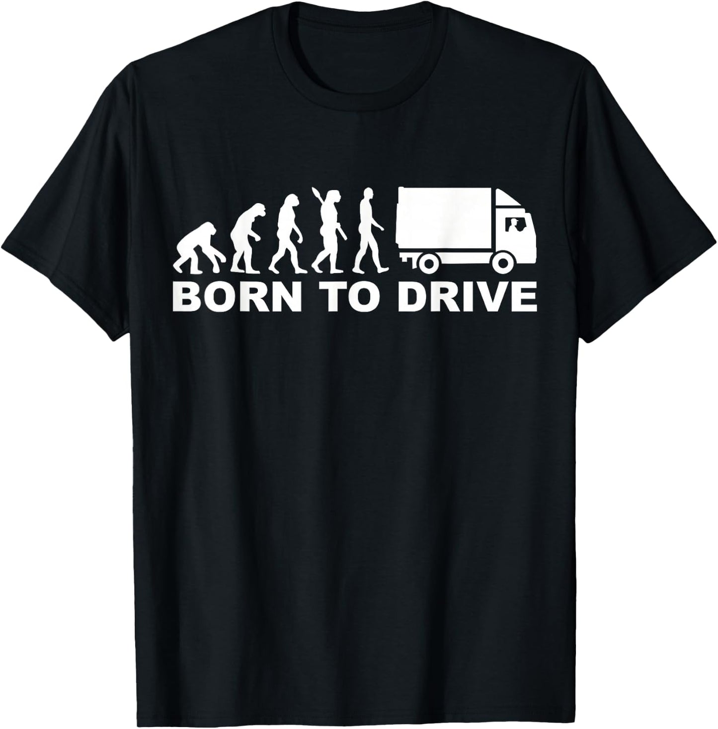 Evolution born to drive truck T-Shirt - T-Shirt | Black