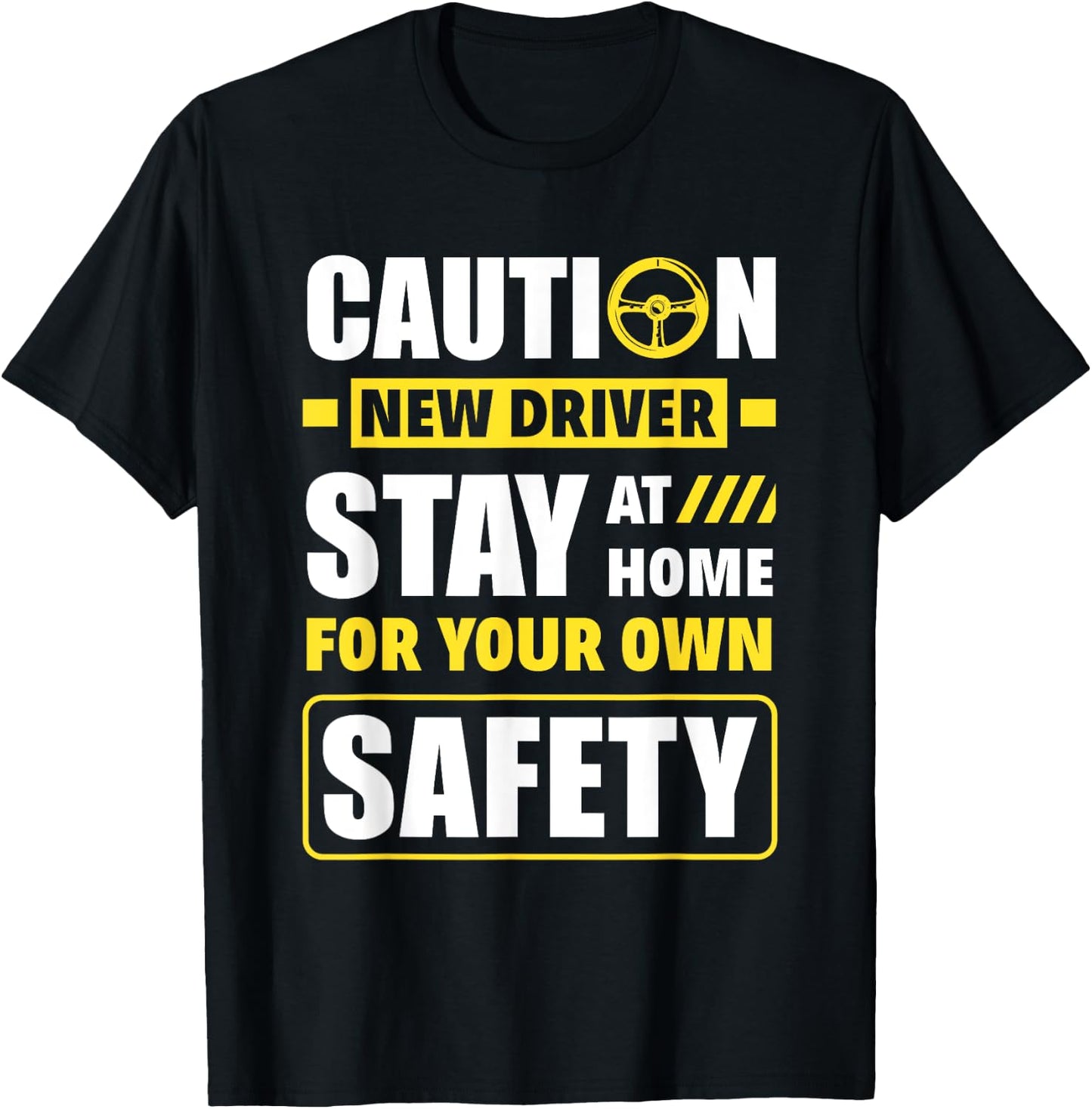 Funny Driver's License New Driver T-Shirt - T-Shirt | Black