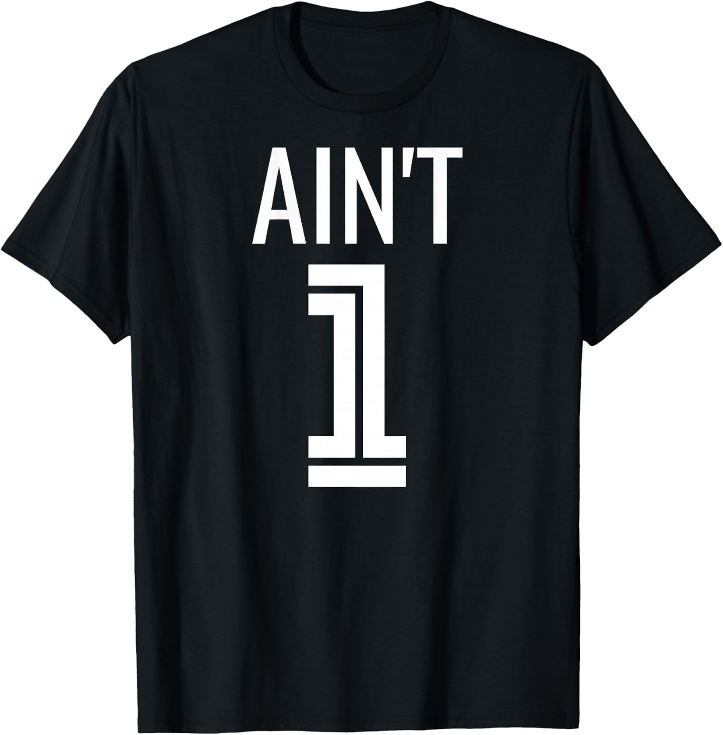 99 Problems Ain't 1 Matching Couples - Image on Back Of T-Shirt - T-Shirt | Black
